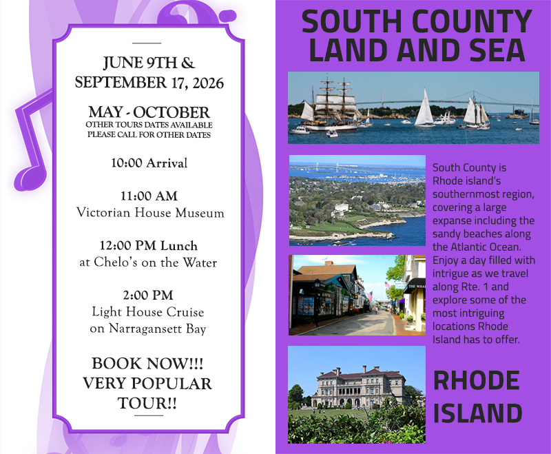 south county land and sea rhode island tour